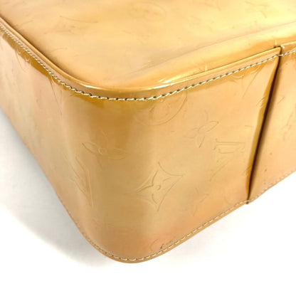 Louis Vuitton Shoulder Bag Columbus Monogram Vernis Canvas Beige