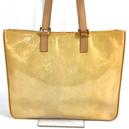 Louis Vuitton Shoulder Bag Columbus Monogram Vernis Canvas Beige
