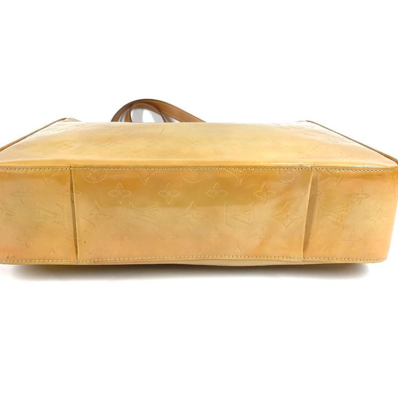 Louis Vuitton Shoulder Bag Columbus Monogram Vernis Canvas Beige