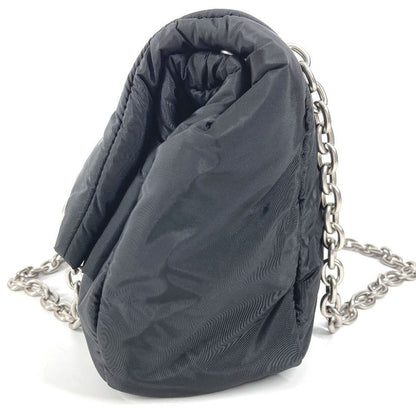 Balenciaga Shoulder Bag Monaco S Nylon Black