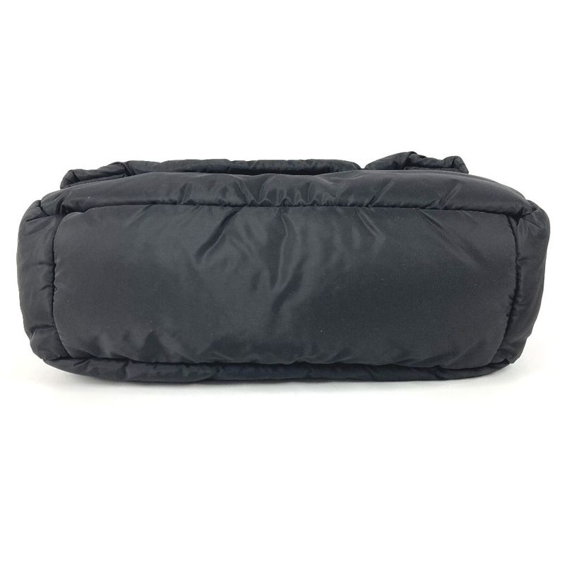 Balenciaga Shoulder Bag Monaco S Nylon Black
