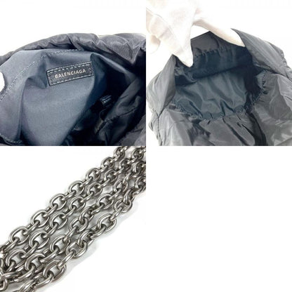 Balenciaga Shoulder Bag Monaco S Nylon Black