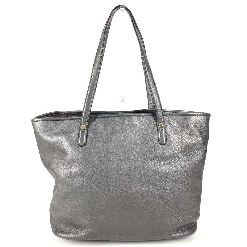 Bvlgari Shoulder Bag Collezione Sbulgari Logo Leather Metallic