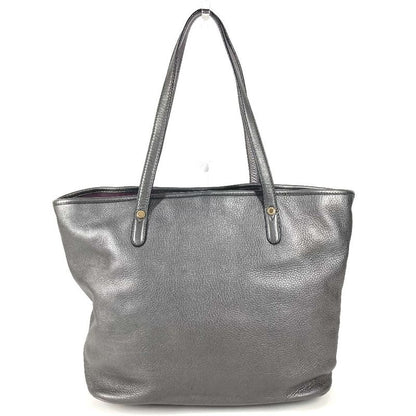 Bvlgari Shoulder Bag Collezione Sbulgari Logo Leather Metallic