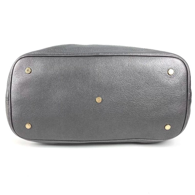 Bvlgari Shoulder Bag Collezione Sbulgari Logo Leather Metallic