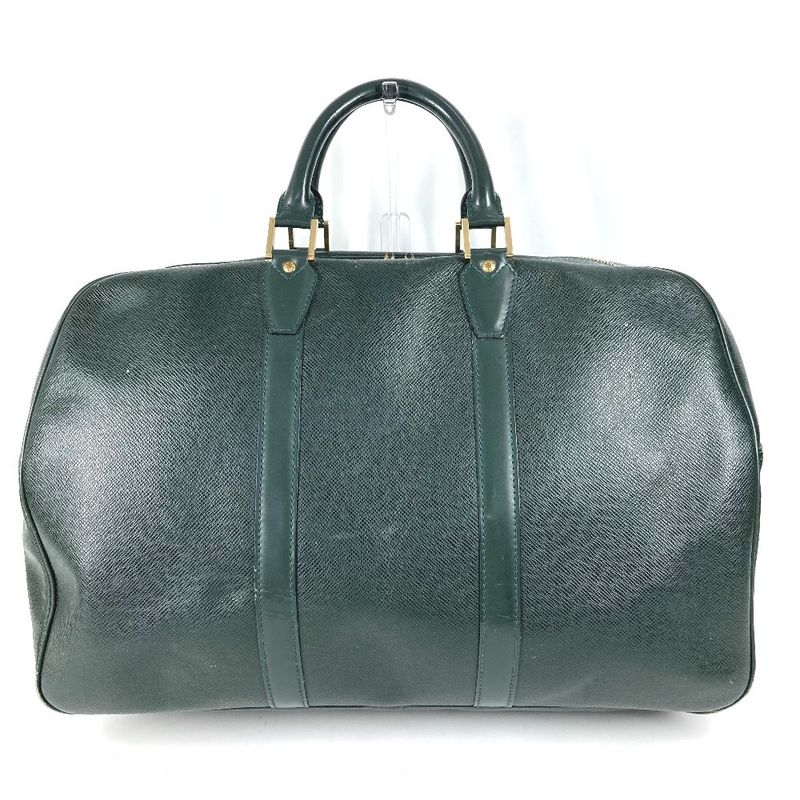 Louis Vuitton Boston Bag Kendall GM Taiga Leather Epi Sea Green