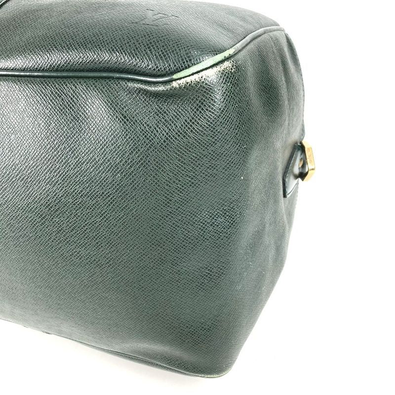 Louis Vuitton Boston Bag Kendall GM Taiga Leather Epi Sea Green