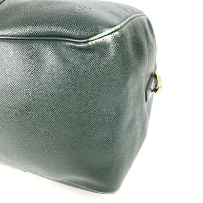 Louis Vuitton Boston Bag Kendall GM Taiga Leather Epi Sea Green