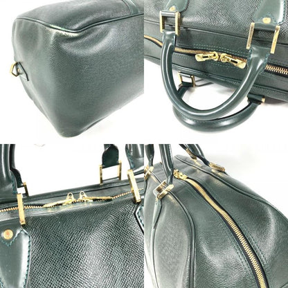 Louis Vuitton Boston Bag Kendall GM Taiga Leather Epi Sea Green
