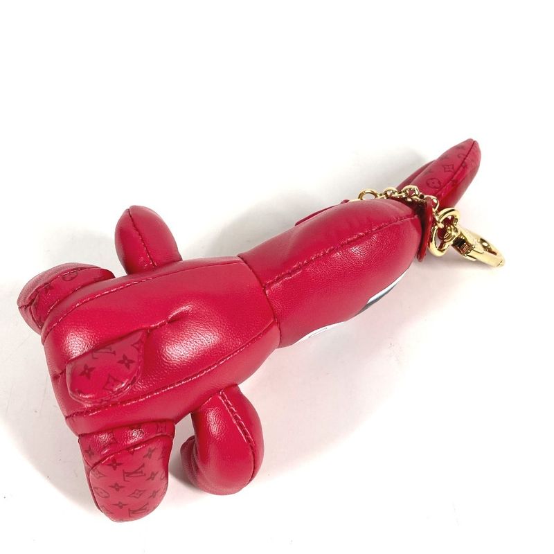 Louis Vuitton Key Holder Animogram Rabbit Leather Pink