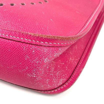 Hermes Shoulder Bag Evelyne 1 PM Epsom Rose Tyrian Pink