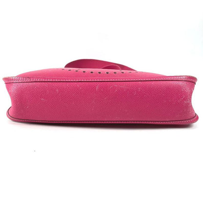 Hermes Shoulder Bag Evelyne 1 PM Epsom Rose Tyrian Pink