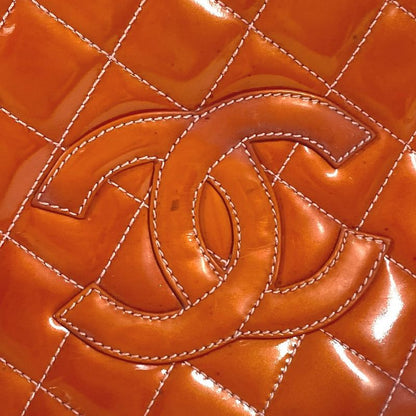 Chanel Shoulder Bag CC Logo Enamel Pink