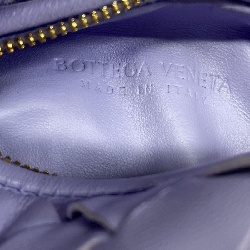 Bottega Veneta Handbag Candy Jody Light Purple Lambskin