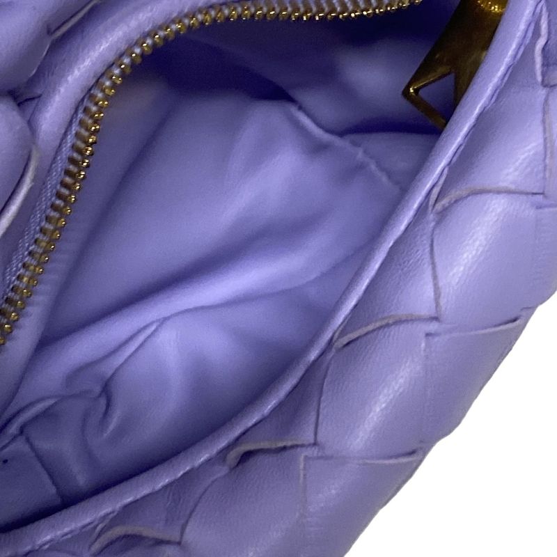 Bottega Veneta Handbag Candy Jody Light Purple Lambskin
