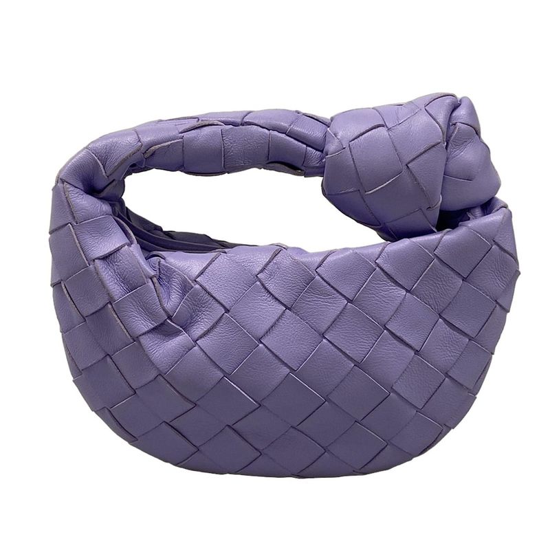 Bottega Veneta Handbag Candy Jody Light Purple Lambskin