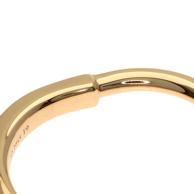 Tiffany & Co Rock Diamond Ring 18k Pink Gold