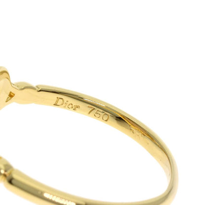 Dior Rose Quartz Ring 18k Yellow Gold Ring