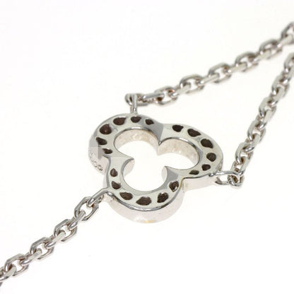 Chanel Camellia Diamond Necklace 18k White Gold