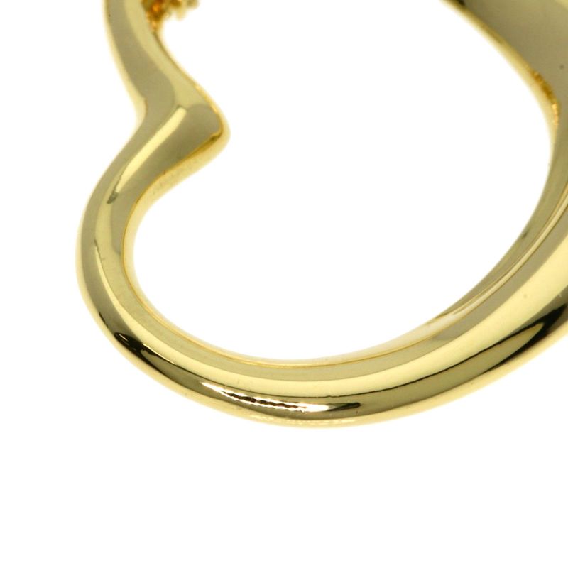Tiffany & Co Open Heart Necklace 18k Yellow Gold