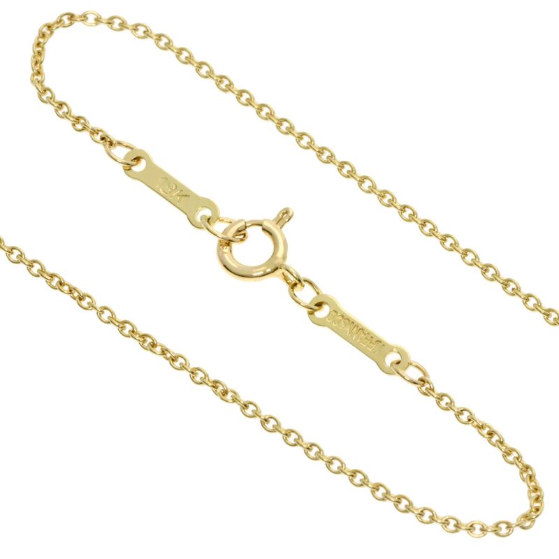 Tiffany & Co Open Heart Necklace 18k Yellow Gold
