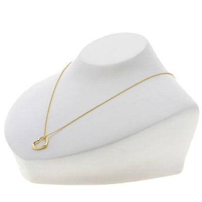 Tiffany & Co Open Heart Necklace 18k Yellow Gold