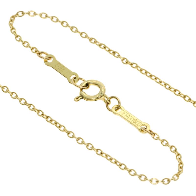 Tiffany & Co Open Heart Necklace 18k Yellow Gold