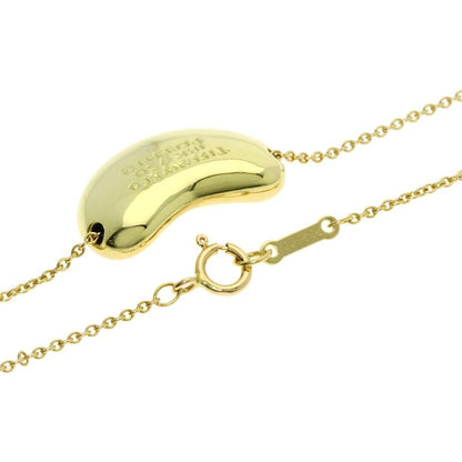 Tiffany & Co Bean Necklace 18k Yellow Gold