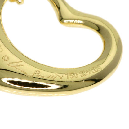 Tiffany & Co Open Heart Necklace 18k Yellow Gold