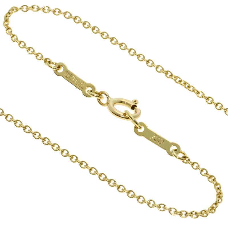Tiffany & Co Open Heart Necklace 18k Yellow Gold