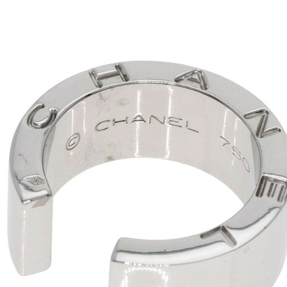 Chanel Signature Ring 18k White Gold