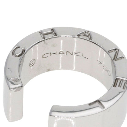 Chanel Signature Ring 18k White Gold