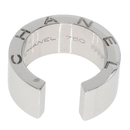 Chanel Signature Ring 18k White Gold