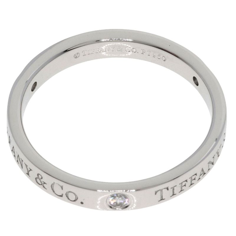 Tiffany & Co Flat Band Diamond Ring