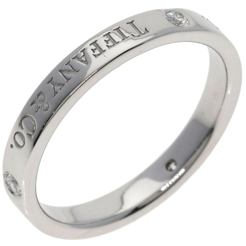 Tiffany & Co Flat Band Diamond Ring