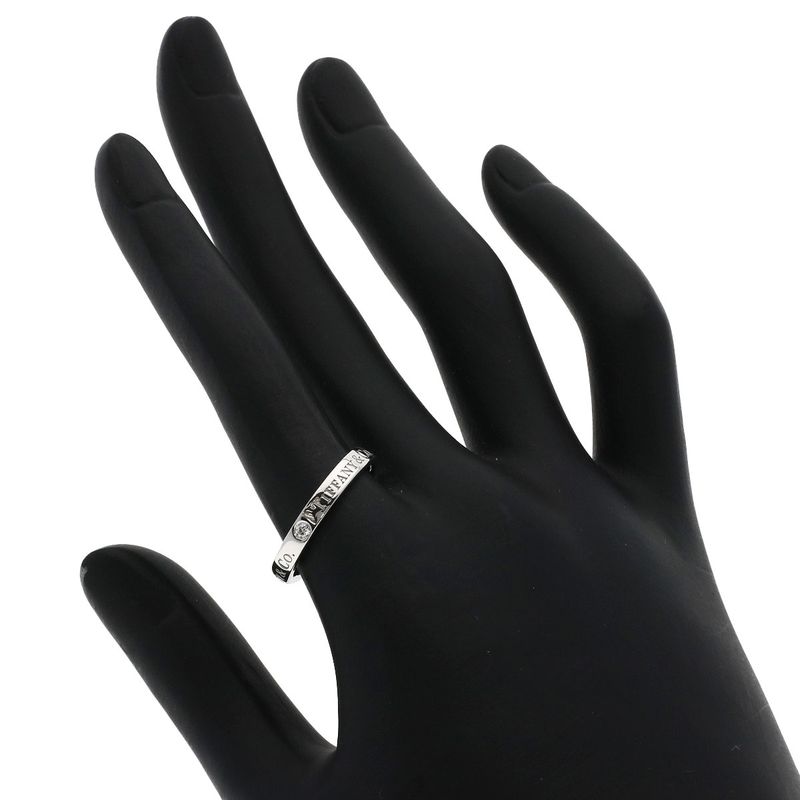 Tiffany & Co Flat Band Diamond Ring