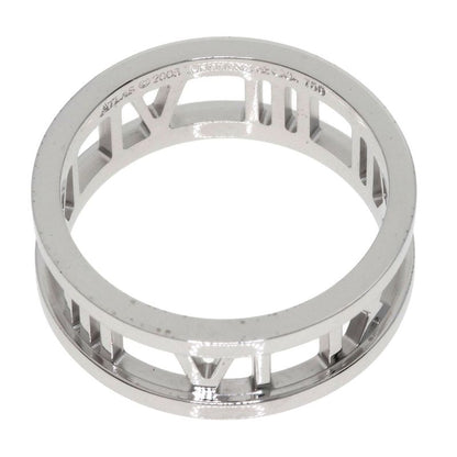 Tiffany & Co Atlas Open Ring 18k White Gold