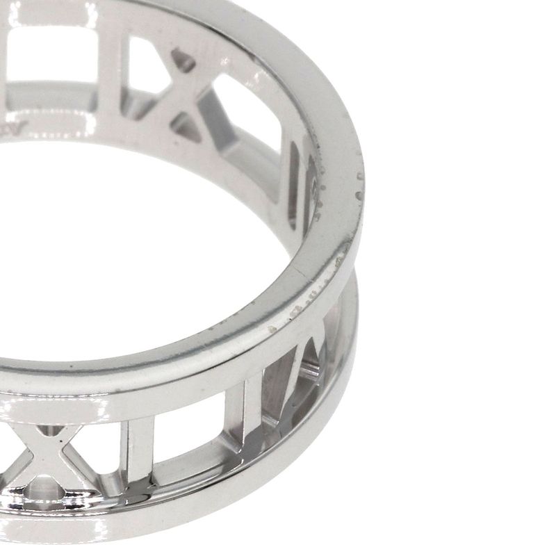 Tiffany & Co Atlas Open Ring 18k White Gold