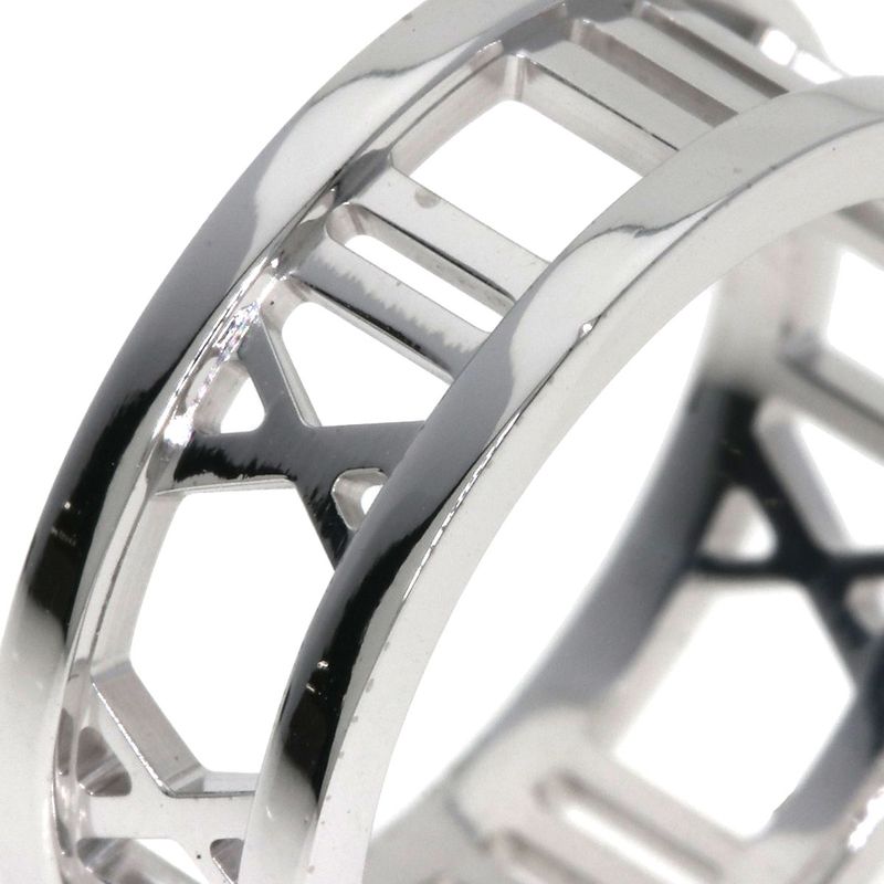 Tiffany & Co Atlas Open Ring 18k White Gold