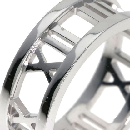 Tiffany & Co Atlas Open Ring 18k White Gold