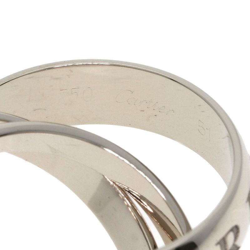 Cartier Trinity 51 Ring 18k White Gold