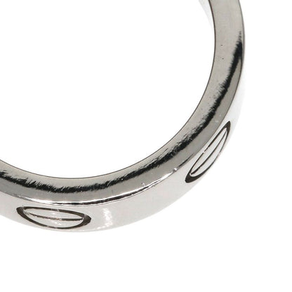 Cartier Love Ring 47 18k White Gold