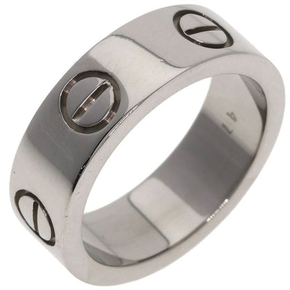 Cartier Love Ring 47 18k White Gold