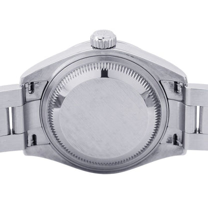 Rolex Lady Datejust Roulette Watch Silver Dial
