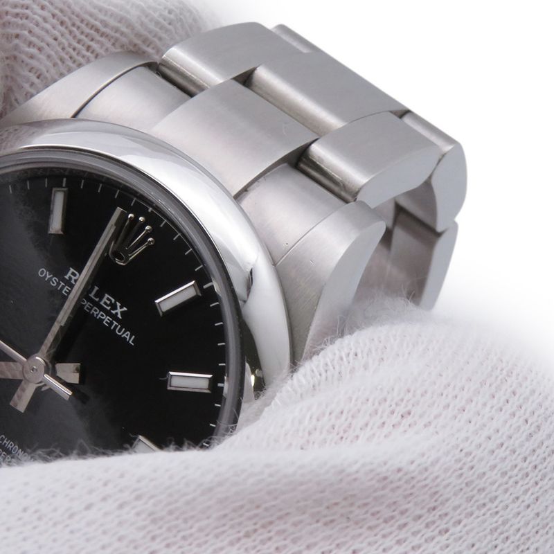 Rolex Oyster Perpetual 31 Roulette Watch Black Dial