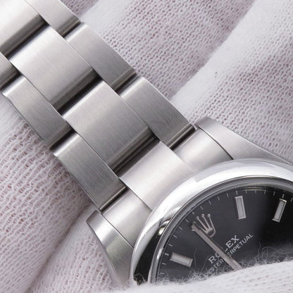 Rolex Oyster Perpetual 31 Roulette Watch Black Dial