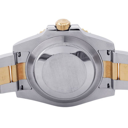 Rolex Submariner Date SS 18k Yellow Gold Watch Blue Dial