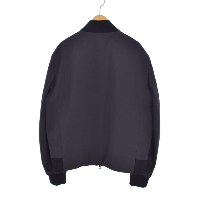 Moncler Epinla Bomber Jacket Down Layered Vest 2 Navy