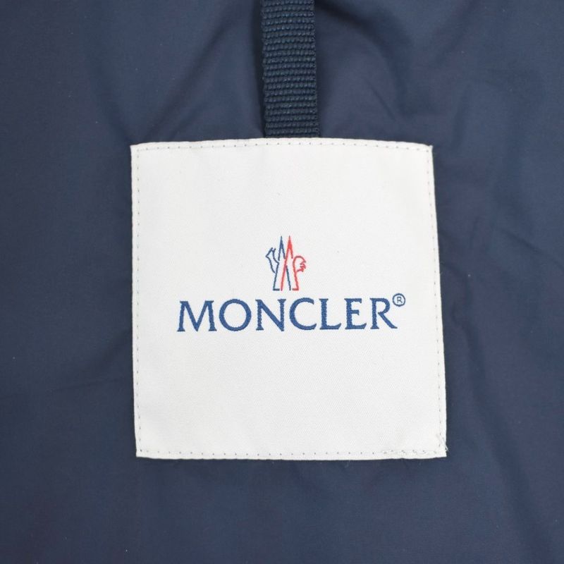 Moncler Epinla Bomber Jacket Down Layered Vest 2 Navy
