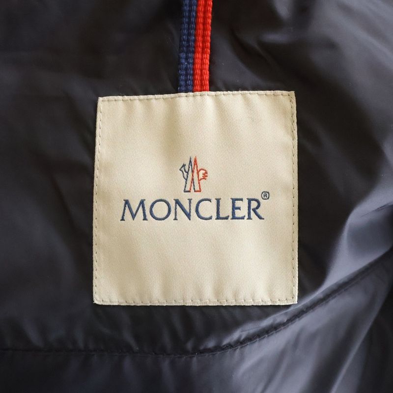 Moncler Labastide Hooded Zip Up Jacket Gray
